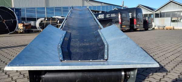 Transportbånd med flad fangekasse - 6 m. x båndbredde 650 mm. - Image 3