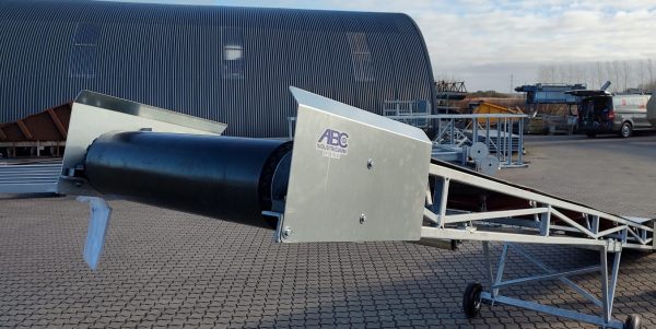 Transportbånd med flad fangekasse - 6 m. x båndbredde 650 mm. - Image 2