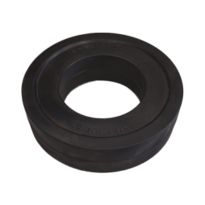 Fladring i gummi til stålrulle – Ø63,5 / Ø108 x 40 mm.