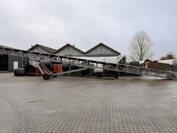 Gittertransportør med fødefang - 20 m. (båndbredde 800 mm.) - Image 3