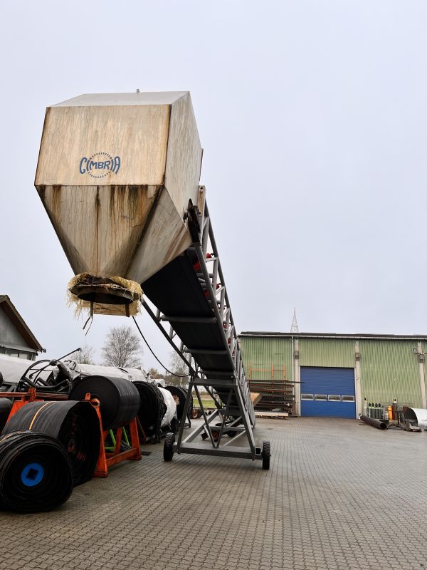 Gittertransportør med fødefang - 20 m. (båndbredde 800 mm.) - Image 2