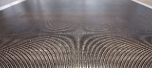 Transportbånd med langriflet bånd - 1400 x 500 mm. - Image 3