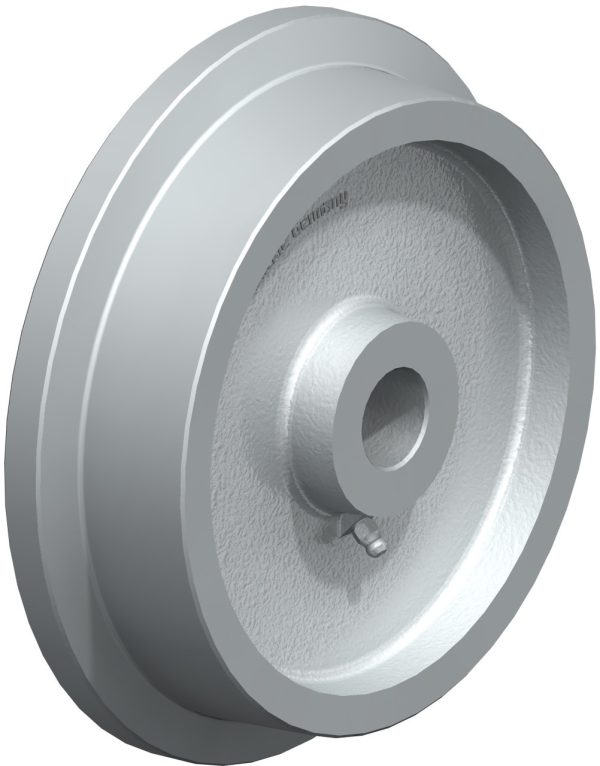 Sporkranshjul - Løst med glideleje - Ø200 / Ø230 x 53 / 38 mm