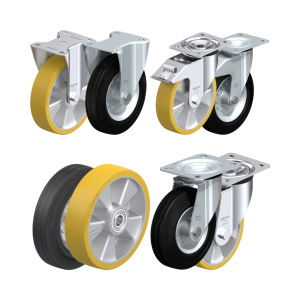 Industrial wheels and castors