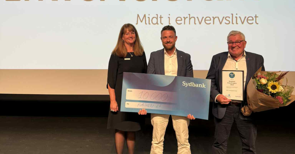 ABC vinder Ringsted Erhvervspris 2025
