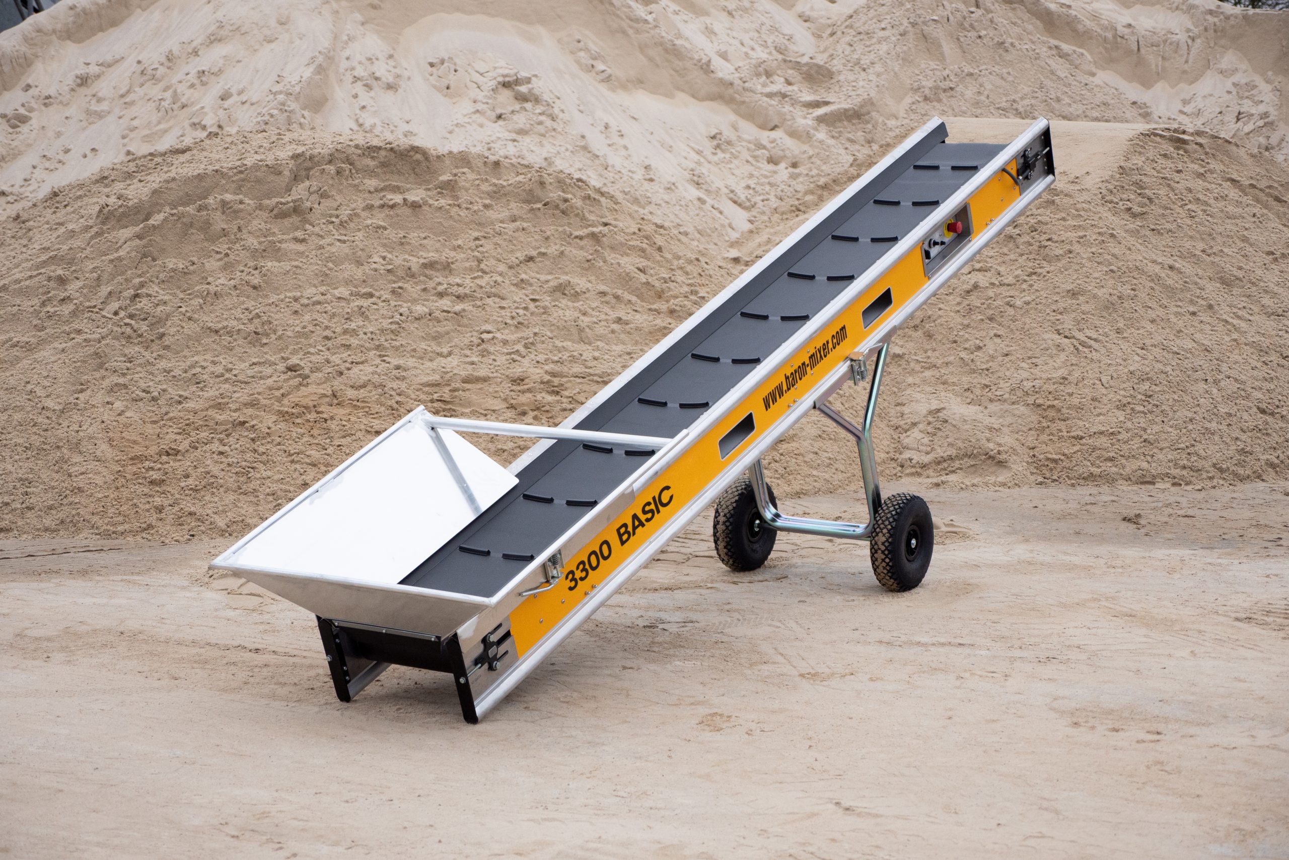 Baron 3300 BASIC transportør-transportbånd - mobilt transportbånd 3,3 m