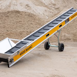 Baron 4500 BASIC transportør-transportbånd - mobilt transportbånd 4,5 m