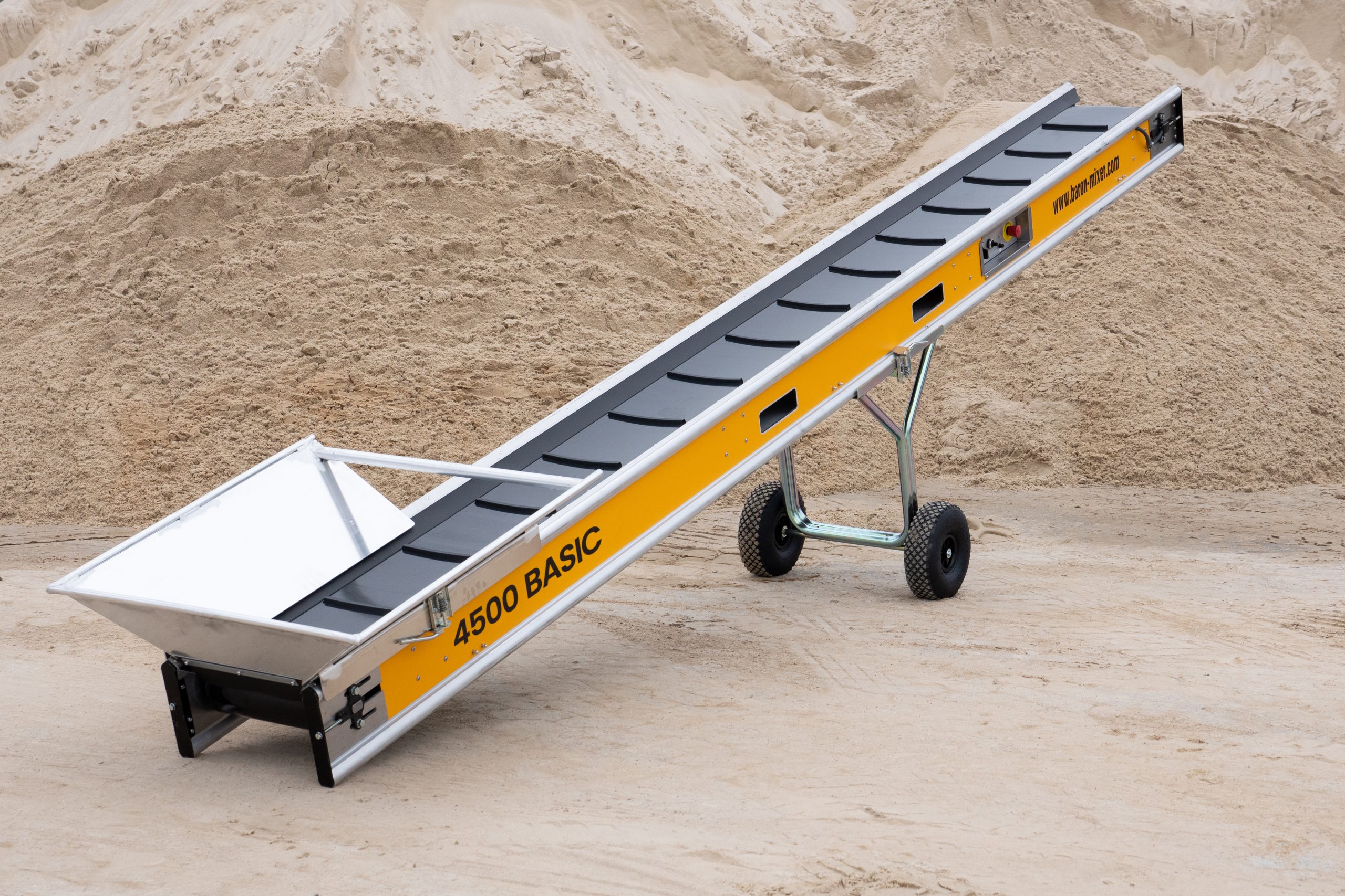 Baron 4500 BASIC transportør-transportbånd - mobilt transportbånd 4,5 m