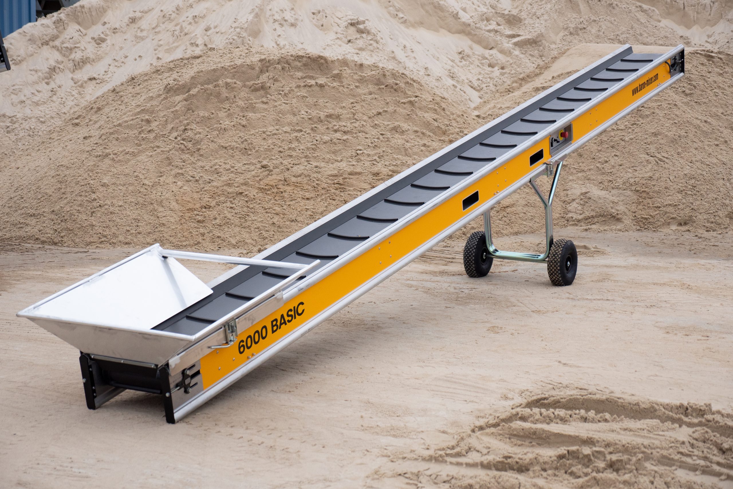 Baron 6000 BASIC transportør-transportbånd - mobilt transportbånd 6 m