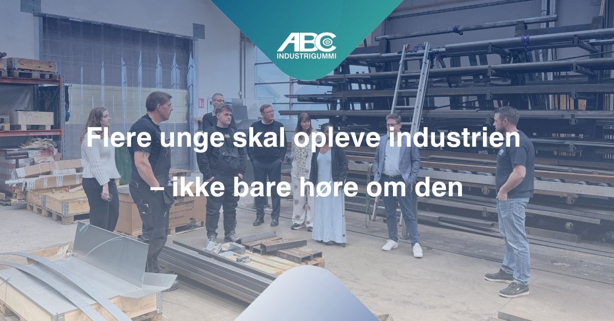 Flere unge skal opleve industrien – ikke bare høre om den
